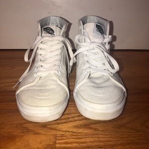 Hightop White Vans